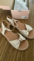 Sandalen Graceland beige mit Schleife Grösse 39 OVP