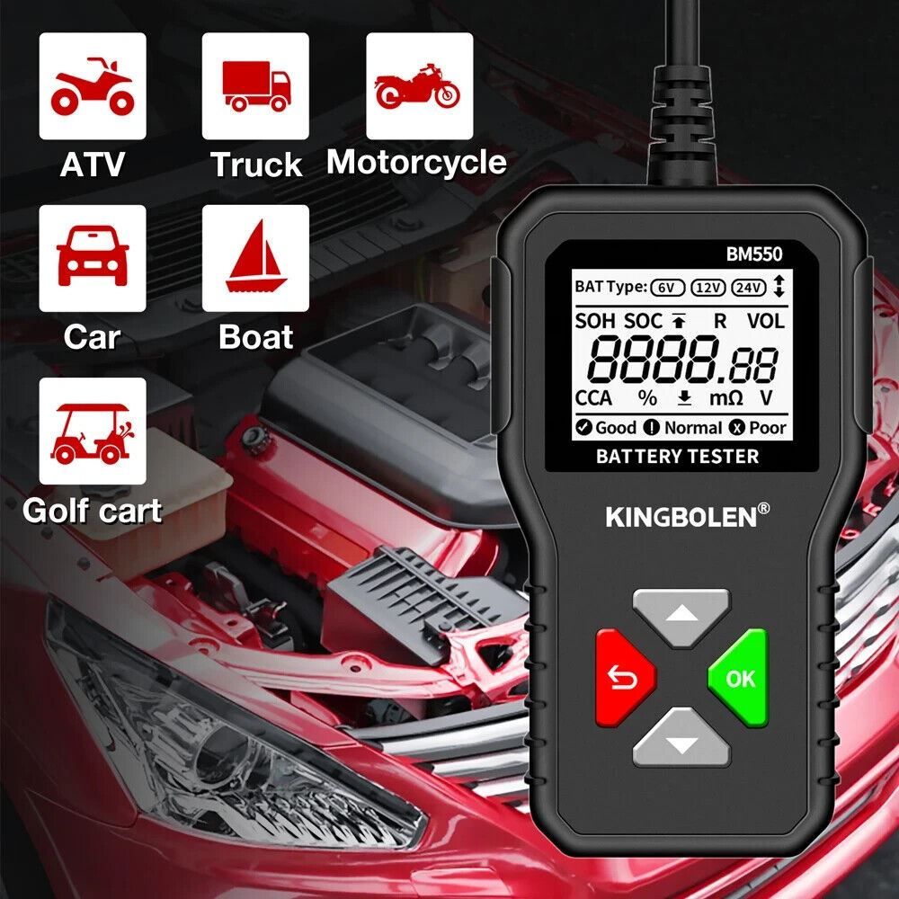 Ladegeräte: 12V 24V Battery Tester Diagnostic – Neu und originalverpackt aus Flawil von SELMANAUTOTEILE 5