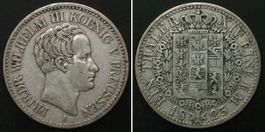 PREUSSEN Taler 1823 A, FRIEDRICH WILHELM III. Silber ss+