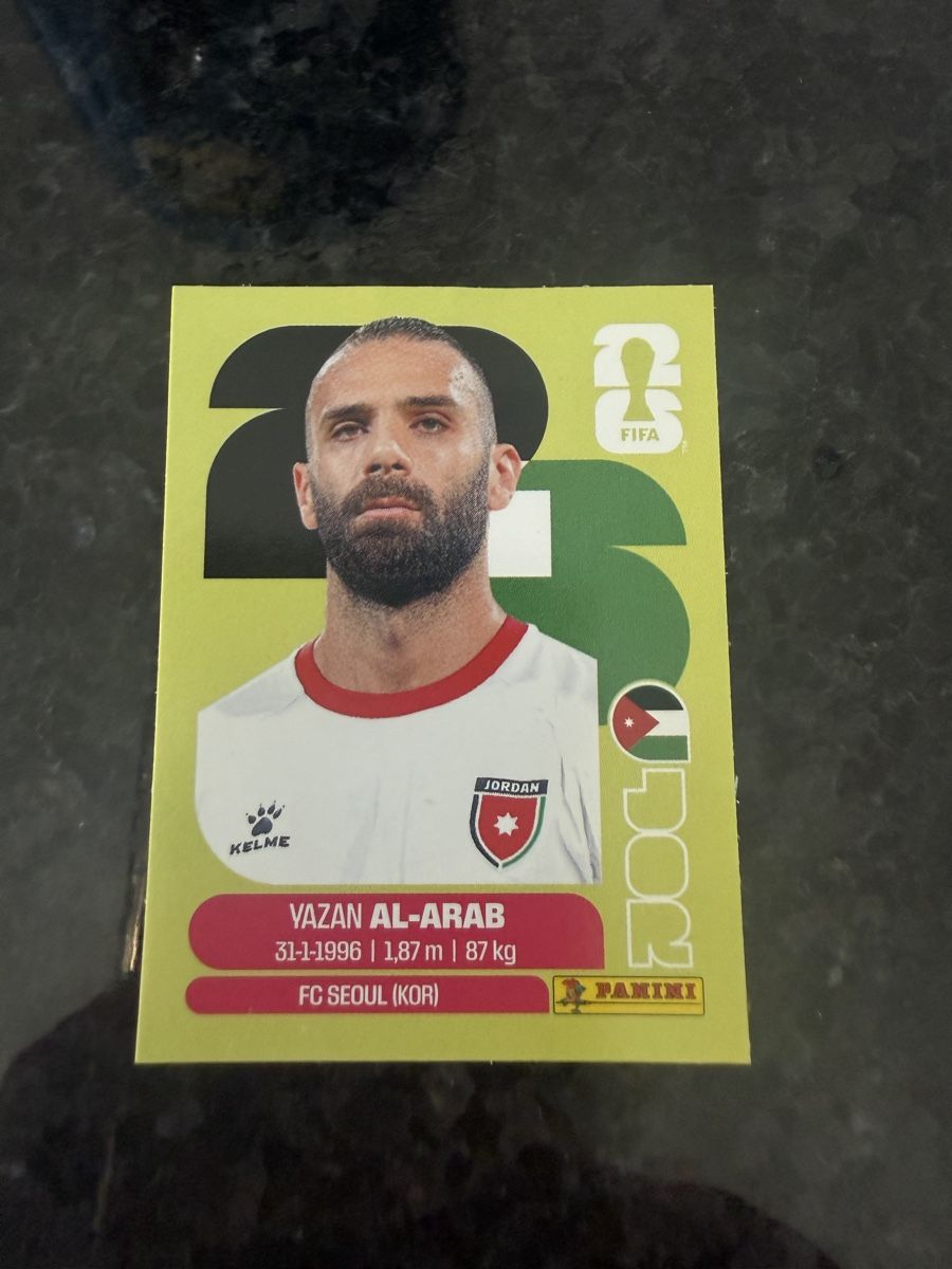 Panini Cartes à collectionner: Panini 2026 JOR 5  – D'occasion à Feldbrunnen par cleo09