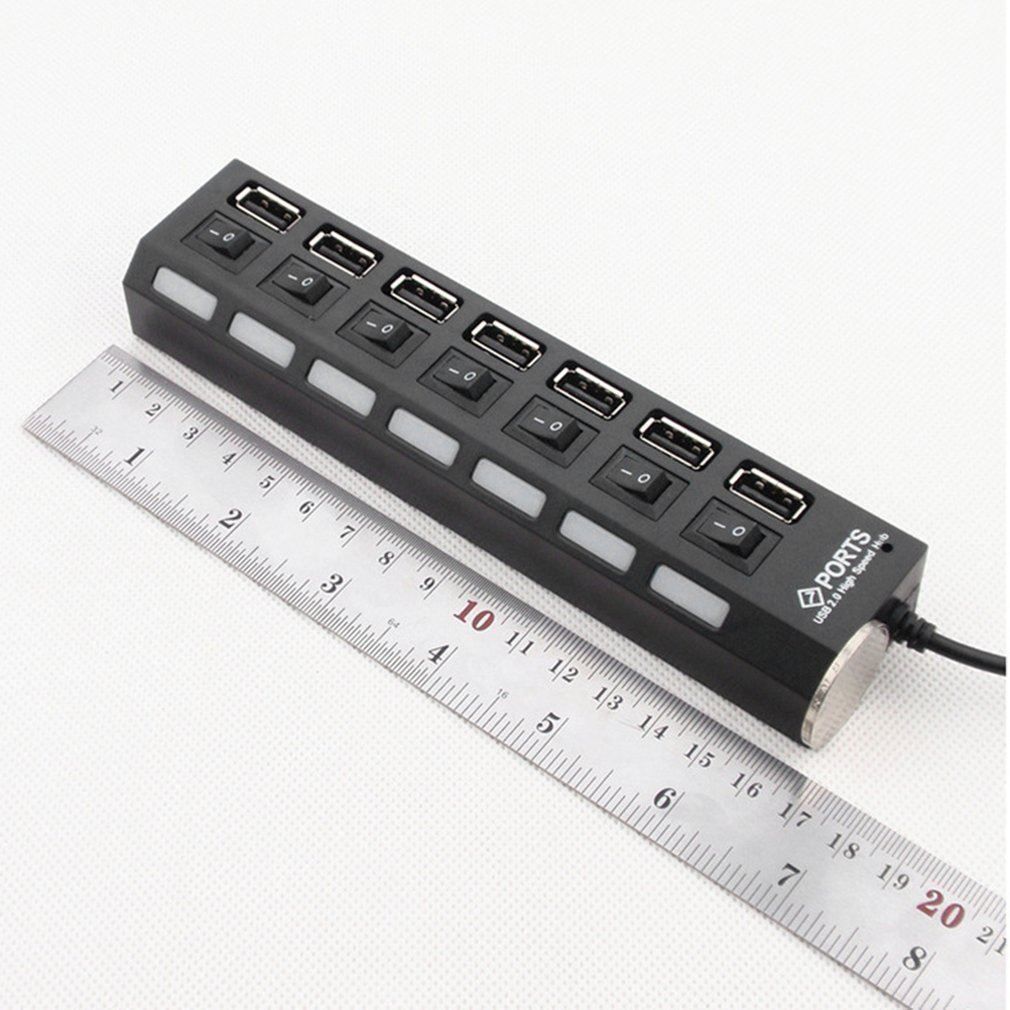Hub & Switch: HUB USB à 7 ports – Nuovo e nell'imballaggio originale da Delémont venduto da musica1948 4