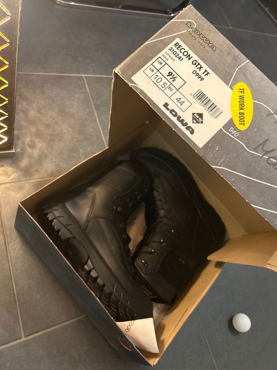 Lowa recon gtx on sale black