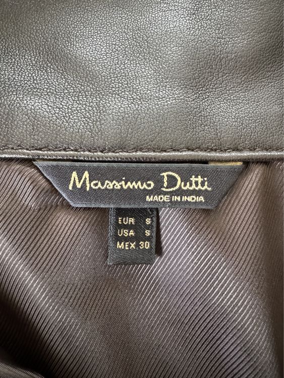 Massimo Dutti Gonne: MASSIMO DUTTI Brown Genuine Leather Skirt, Size S – Nuovo (secondo la descrizione) da Forch venduto da ele_9gsf 3