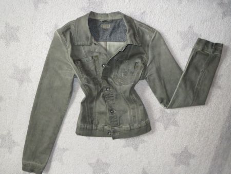 sehr spezielle NILE Damen Jeans-Jacke Gr S