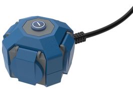 Steckdosenkugel 4 x 16 A Steckdose mit Ein-/Ausschalter