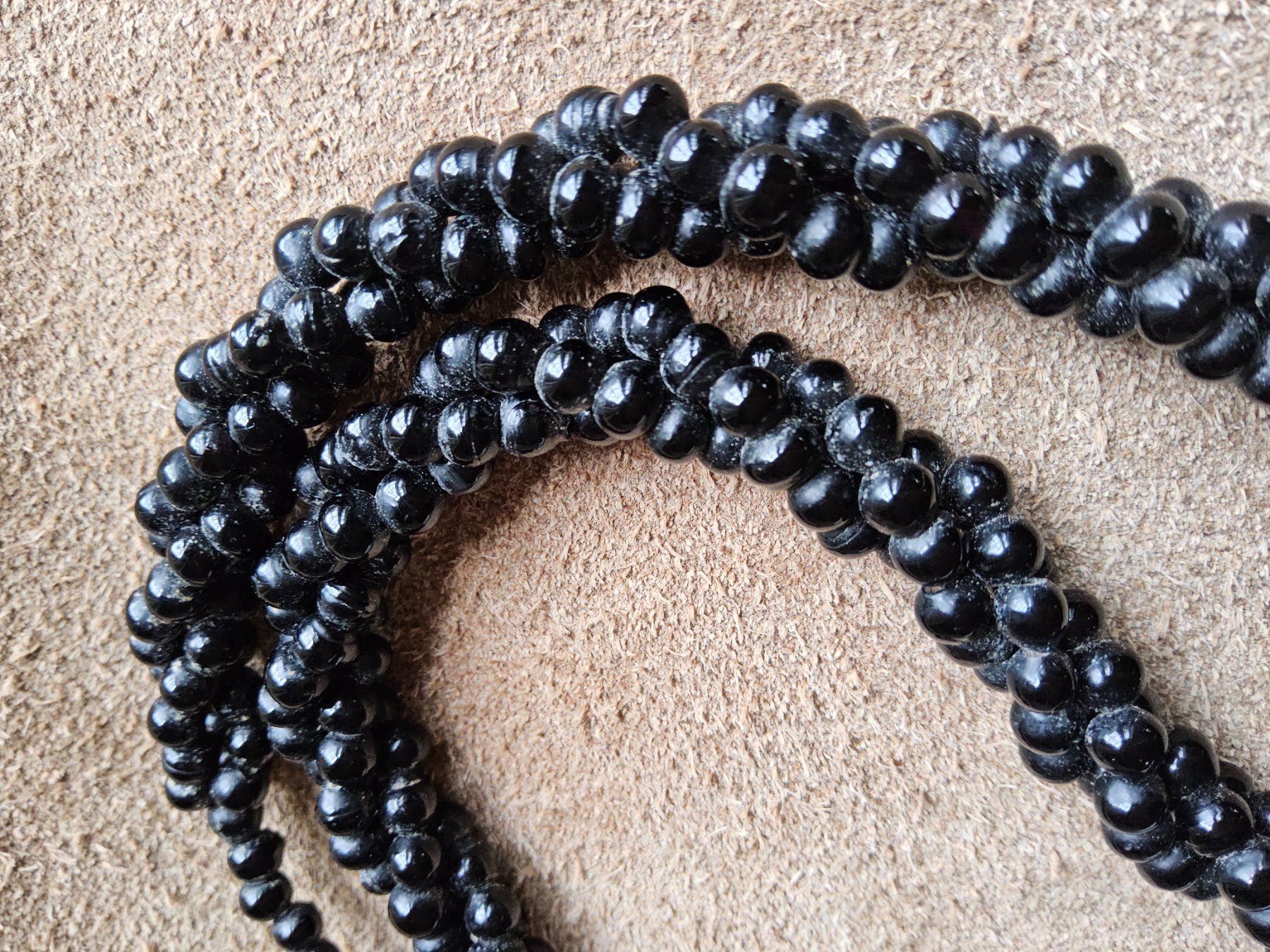 Ketten: Antike Trauer schwarze Halskette Collier, ca 1880 – Gebraucht aus Zürich von SciTec 7