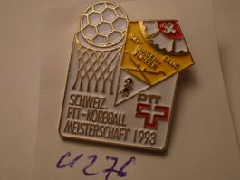1 Schweiz PTT-Korbball Meisterschaft 1993 Pin (U276)