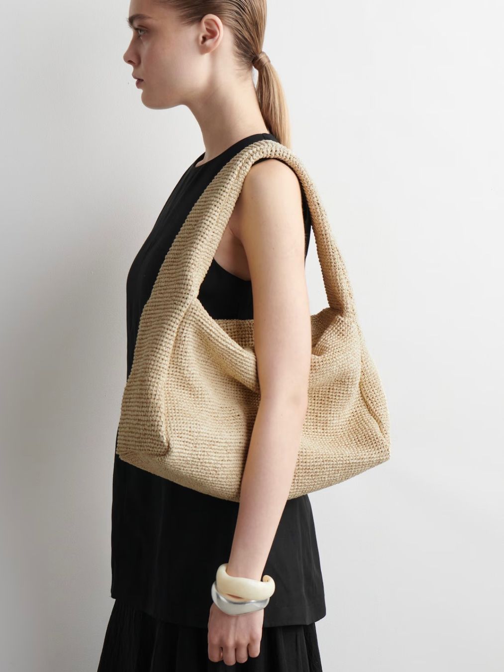 Cos Borse da donna: COS TOTE BAG — RAFFIA – Usato da Zürich venduto da _nathalie_ 3