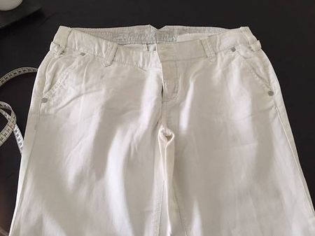 Hose von Esprit, 44, weiss wenig gebraucht,