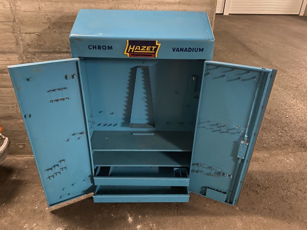 Hazet Tutti gli attrezzi: Armoire à outils Hazet 100 / 101 Chrome vanadium 1972-1979 – Usato da Gland venduto da Fanfan479 1