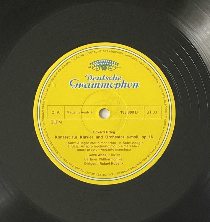 Dischi in vinile: Robert Schumann, Edvard Grieg, Géza Anda, Rafael Kubelik... – Usato da Flums venduto da Empe1 3