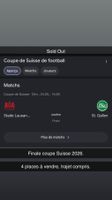 Billet Finale Coupe Suisse 2026