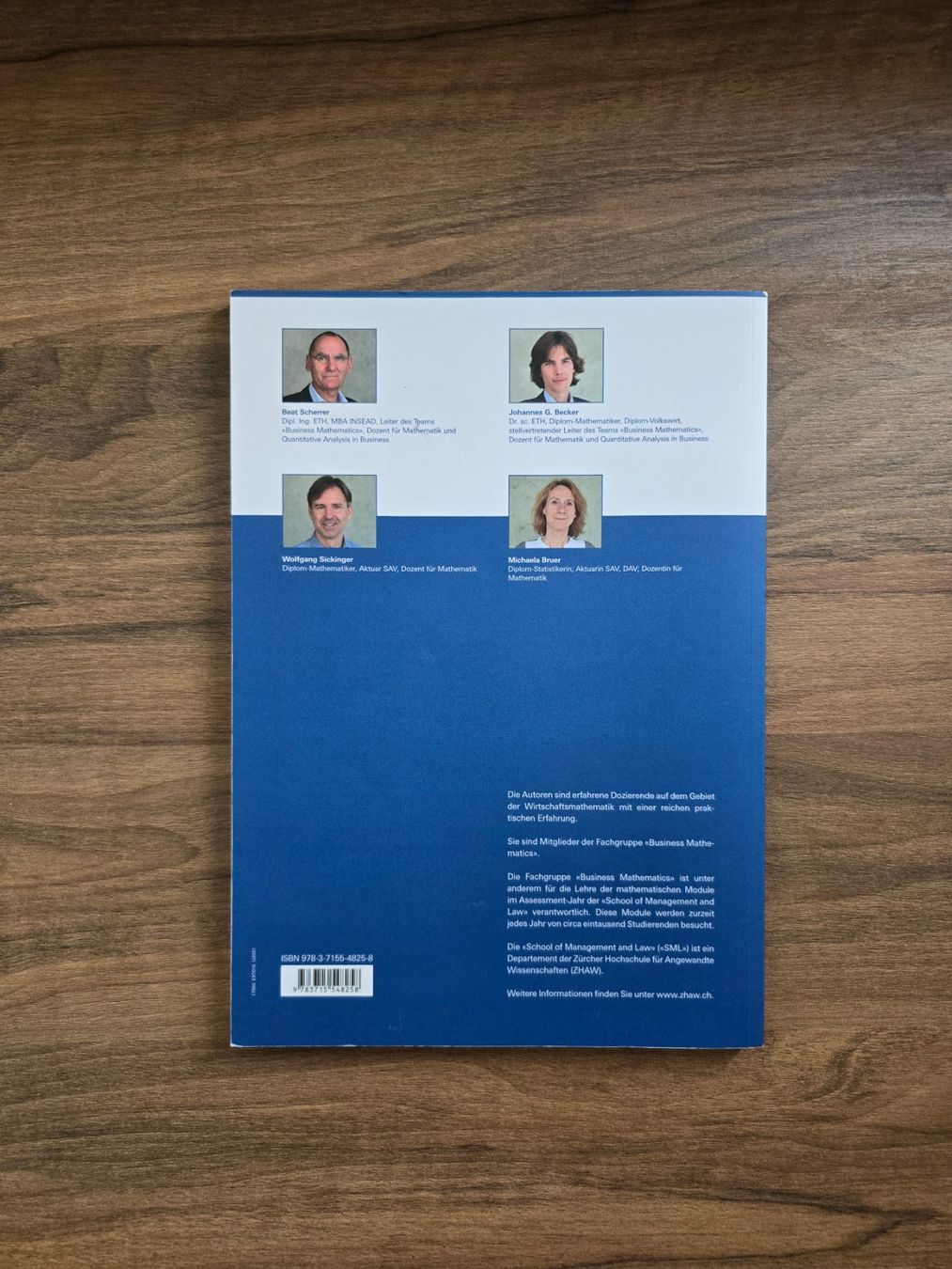 Bücher: Wirtschaftsmathematik 1 - Theorie & Beispiele – Gebraucht aus Winterthur von gia.23 1
