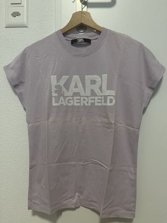 T-Shirt Karl Lagerfeld flieder M neu