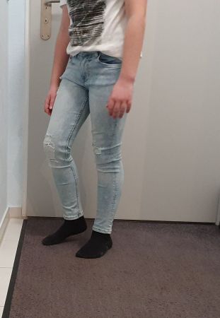 Jeanshose für Jungen,Grösse 140