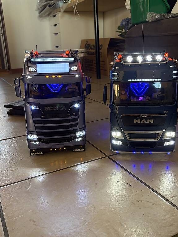 Modellismo RC: Tamiya Scania 770 et Man – Usato da Mézières FR venduto da Paulwalke3 2