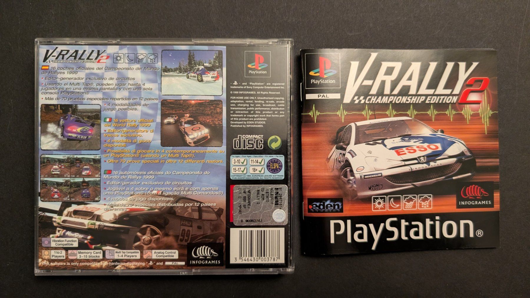Giochi: V-Rally 2 | Playstation 1 | PS1 – Usato da Bottmingen venduto da dan_c5wb 1