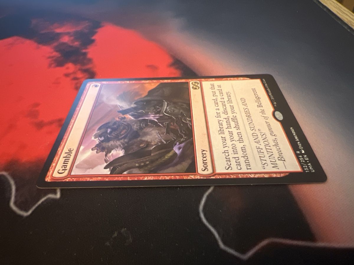 Magic The Gathering Sammelbilder & Trading cards: Magic The Gathering: Gamble, NM – Gebraucht aus St. Gallen von lob_bkw9 1