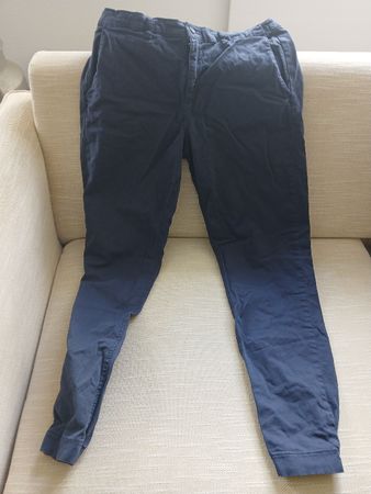 Mango Man Chinos: Navy Blue, Size Small - Great Deal!