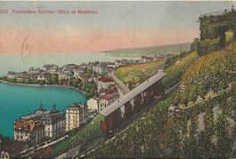 Terriet Glion VD Bahn Funiculaire et Montreux 1918