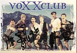 voXXclub Autogramm signiert Foto 10x15cm