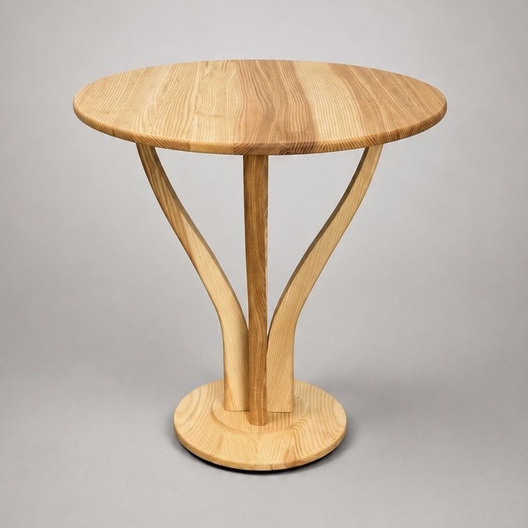 Tables: Beistelltisch aus massiver Esche – Neuf (Voir description) à Zwillikon par EichenlaubWoodwork 5