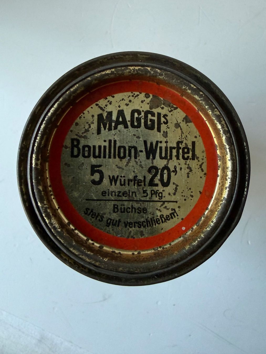 Tutte le decorazioni: Antike Maggi Dose – Usato da Zwingen venduto da moje1 5