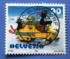 Nr.965 Papa-Pingu  GESTEMPELT Sonderpostmarken 1999   
