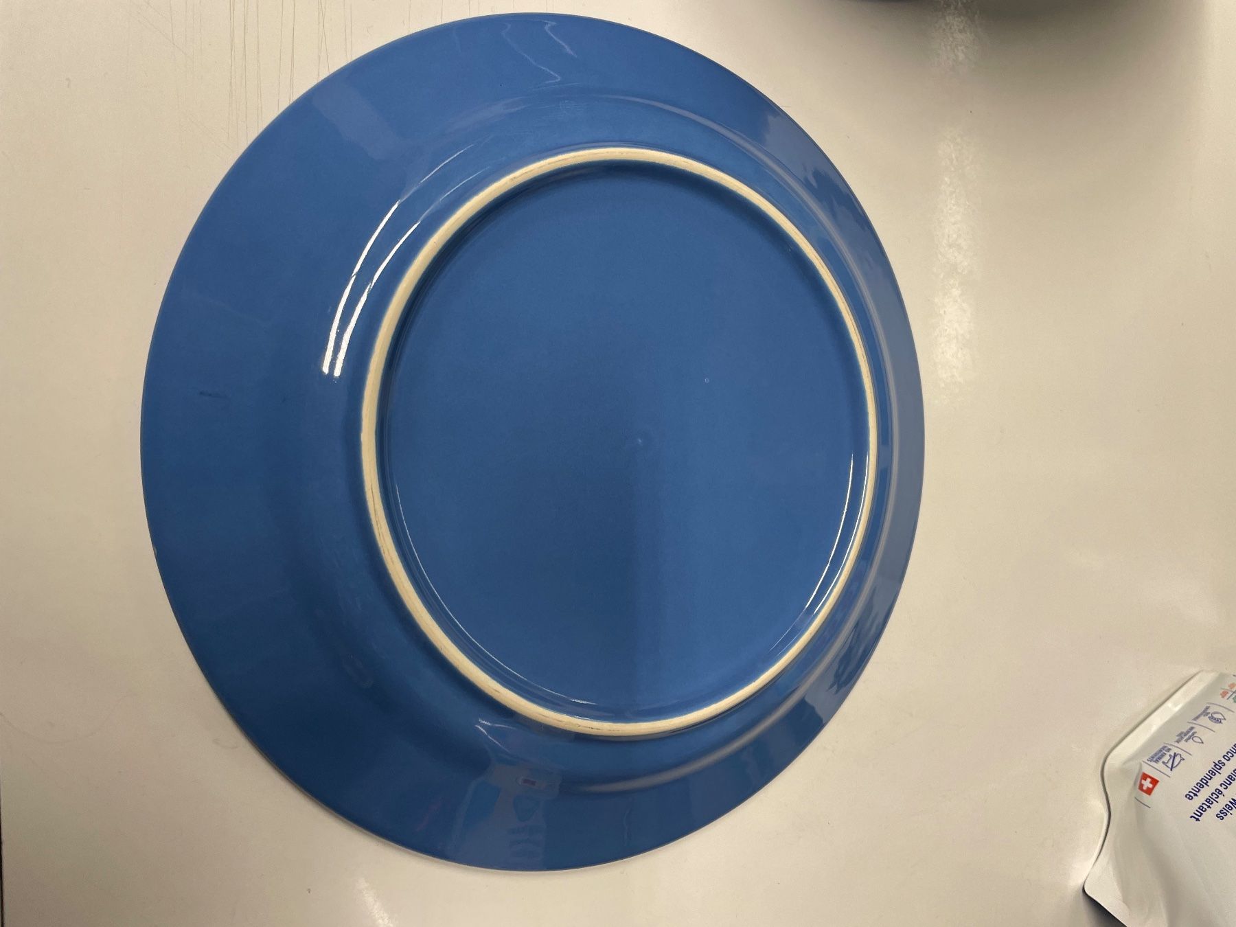 Assiettes: Keramik Teller blau – D'occasion à Zürich par yvdue 2