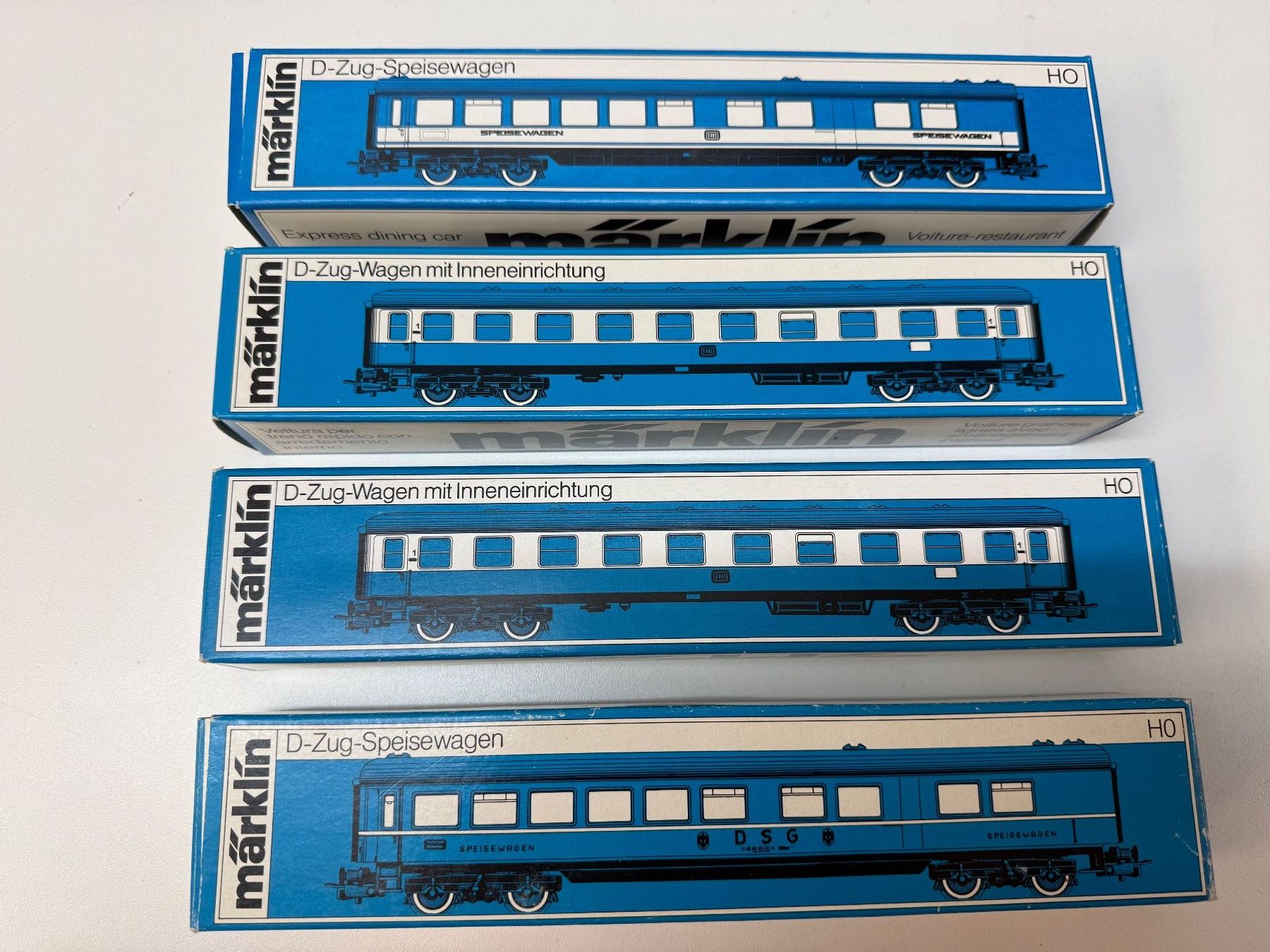 Mrklin 4 Stck D-Zug-Wagen aus Blech (Gebraucht) in Hinwil fr CHF 29 ...