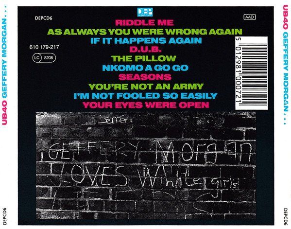 CDs: CD UB40 - Geffery Morgan (1984) – Gebraucht aus Möriken AG von mineralia 1