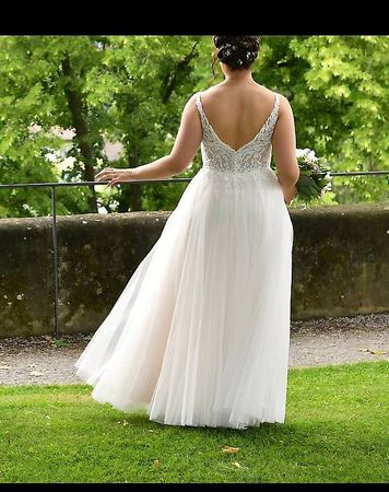 Hochzeitskleid Nude Grösse M / 38
