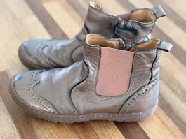 Bisgaard Stiefelette, Gr. 32, Leder metallic finish