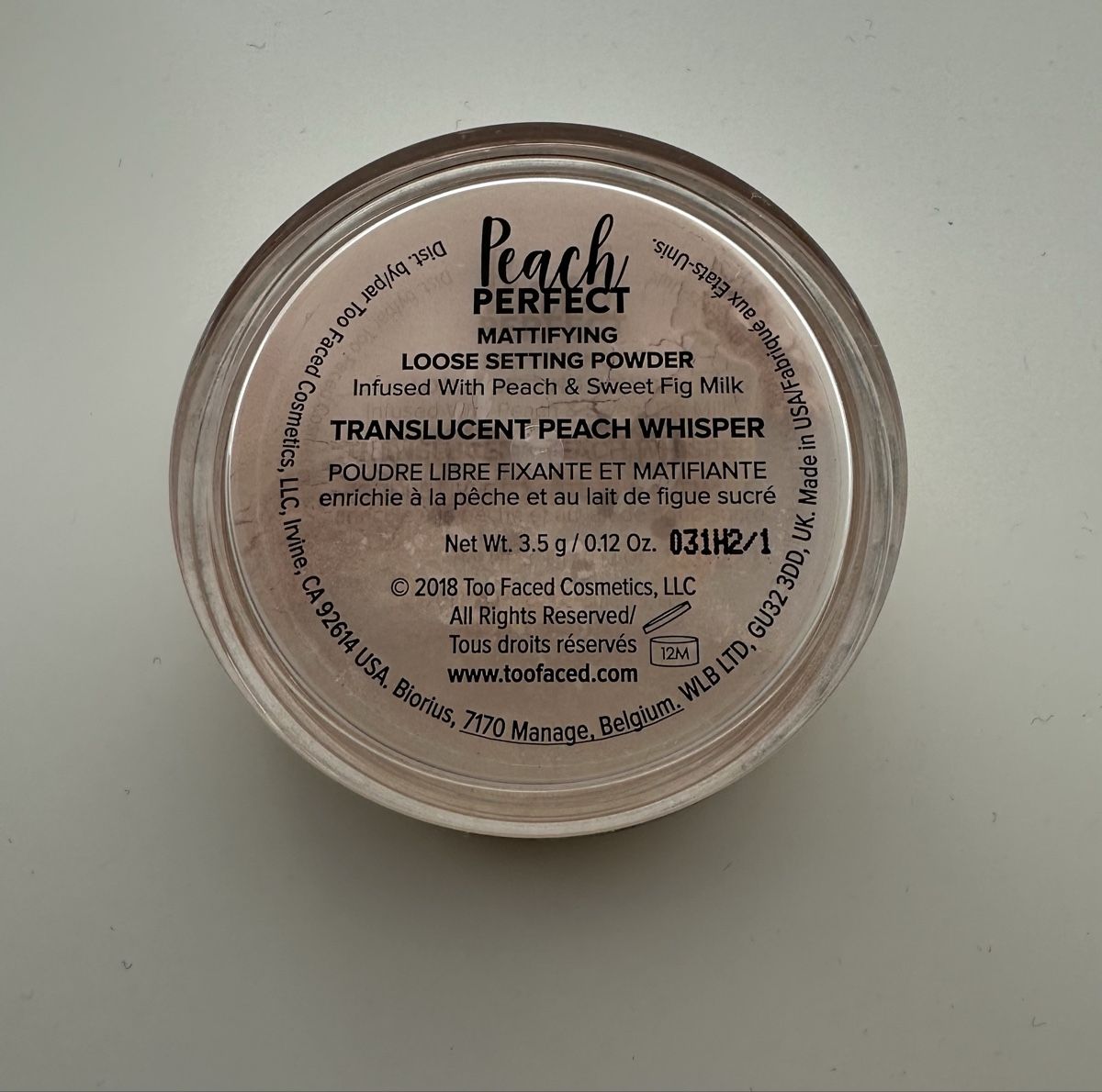 Make-up: Too Faced peach perfect mini – Neu (gemäss Beschreibung) aus Courgevaux von missceline5 1