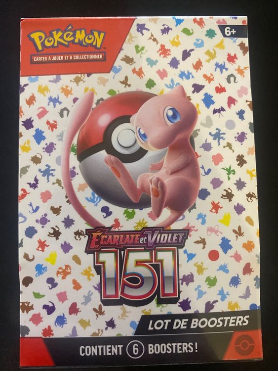 Pokémon 151 (FR) lots de 6 boosters | Kaufen auf Ricardo