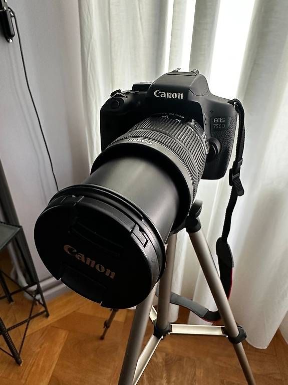 Canon Kamera: Canon EOS 750D, 18-135 mm Objektiv, Stativ, – Gebraucht aus Zürich von Rolf_sidler