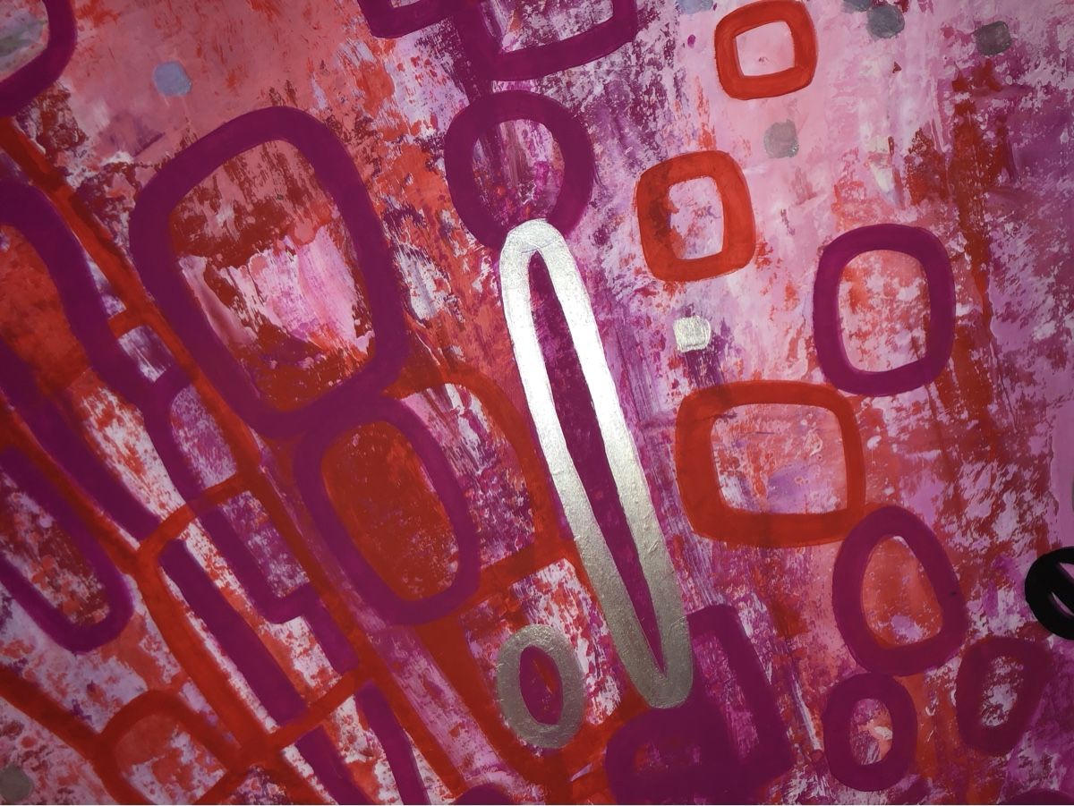 Dipinti: Gemälde abstract 60/120cm – Nuovo e nell'imballaggio originale da Frauenkappelen venduto da MissCadillac 8