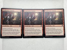 MTG: 3x Prophetische Delirien - EMN - Deutsch - Top Zustand!