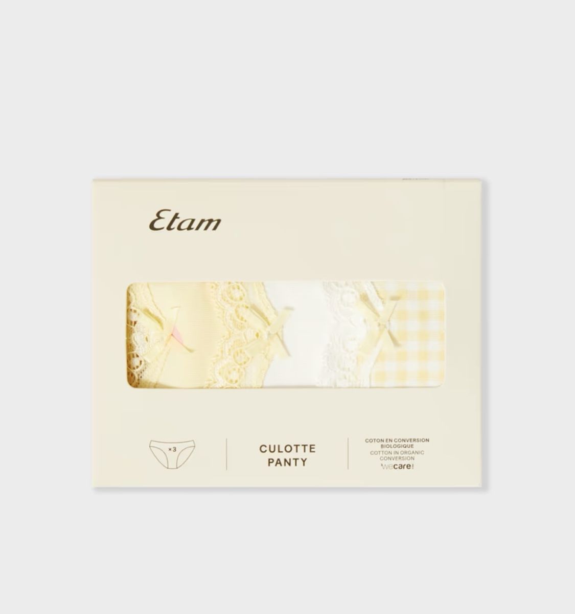 Etam Altra biancheria intima:  Pack slips Baumwoll-Culottes Grösse S NEU – Nuovo e nell'imballaggio originale da Grafenried venduto da Kalocha 3