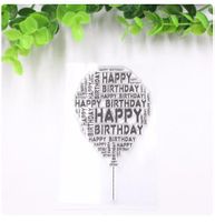 Neuer Motivstempel Happy Birthday, Geburtstags-Ballon
