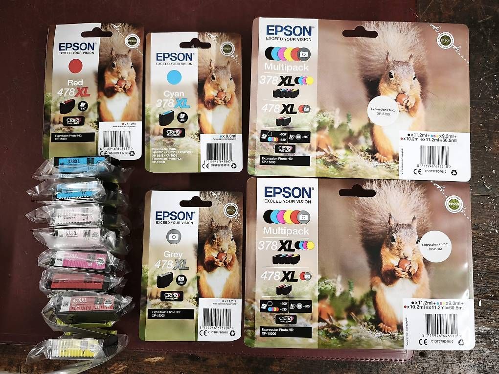 Epson Druckerpatronen & Toner: Epson Tintenpatronen – Gebraucht aus Gerlafingen von Scooby1