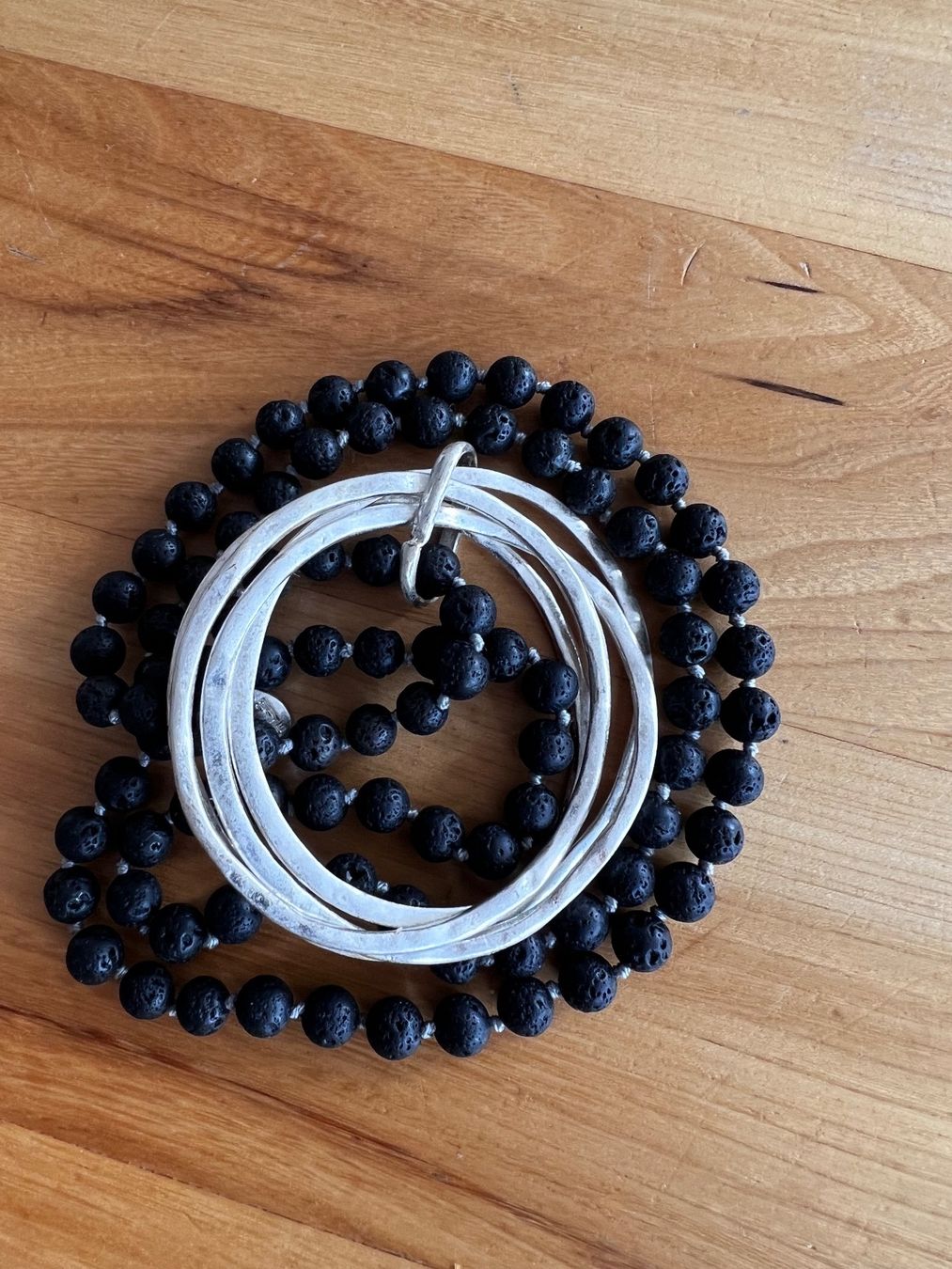 Catenine: Nile Necklage Kette mit Lavasteinen – Nuovo e nell'imballaggio originale da Oberglatt ZH venduto da dauerbrenner 1