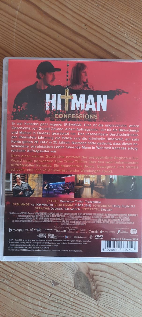 Tutti i DVDs: Hitman Confessions DVD gebraucht – Usato da Konolfingen venduto da the_5fqm 1