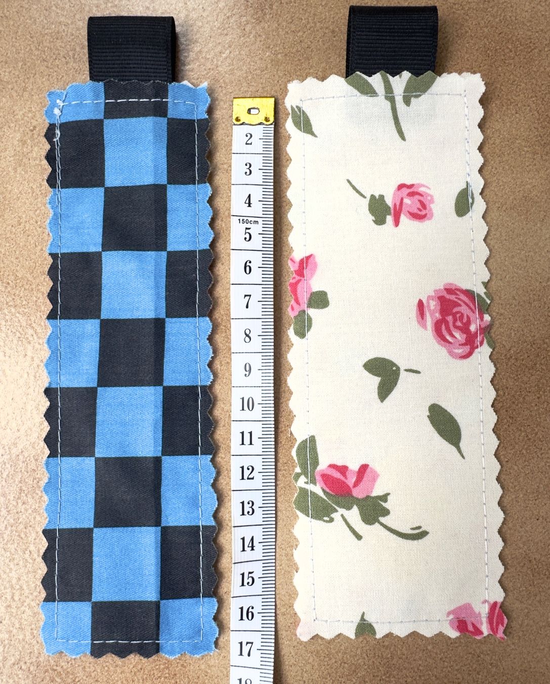 Sonstiges zum Sammeln & Seltenes: Zwei Personalisiert Lesezeichen Doppelseitig -Handmade -Neu! – Neu und originalverpackt aus Vals von ABA-Atelier 3
