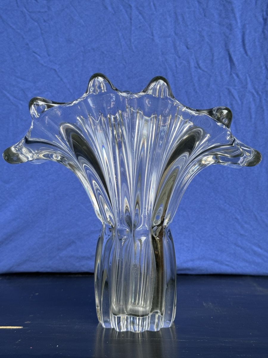 Vasen & Gefässe: Art Vannes Cofrac Crystal Vase – Gebraucht aus Lausanne von artnouveau04