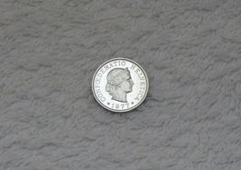 5 centimes/rappen 1977