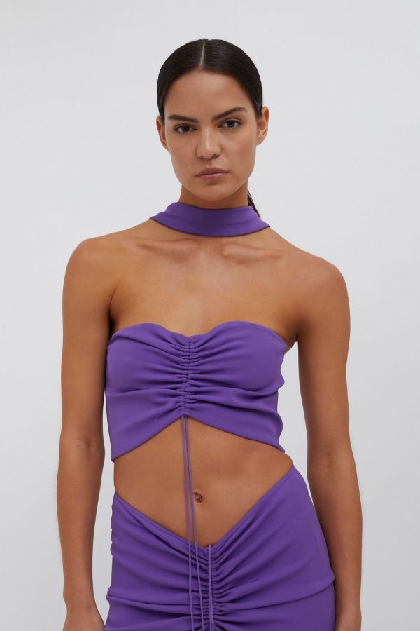 Cult Gaia Vestiti: Christopher Esber Maxikleid Lila mit Cut-out Grösse M – Nuovo (secondo la descrizione) da Zürich venduto da kiflicaodcokolade 1