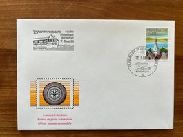 CH Sonder- und Werbestempel 75 J. Porrentruy 1988   (M355)