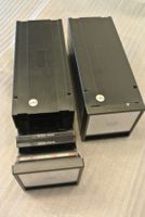 CD Kassettenboxen Schwarz 2 Stk.