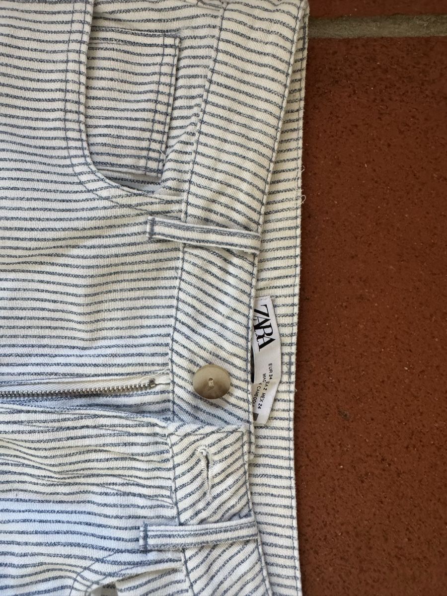 Zara Pantaloni: Gestreifte Zara Hose – Nuovo (secondo la descrizione) da Ebmatingen venduto da F.Bullet 1